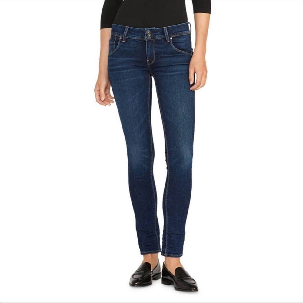 Hudson Collin Midrise Skinny Jeans - Size 26